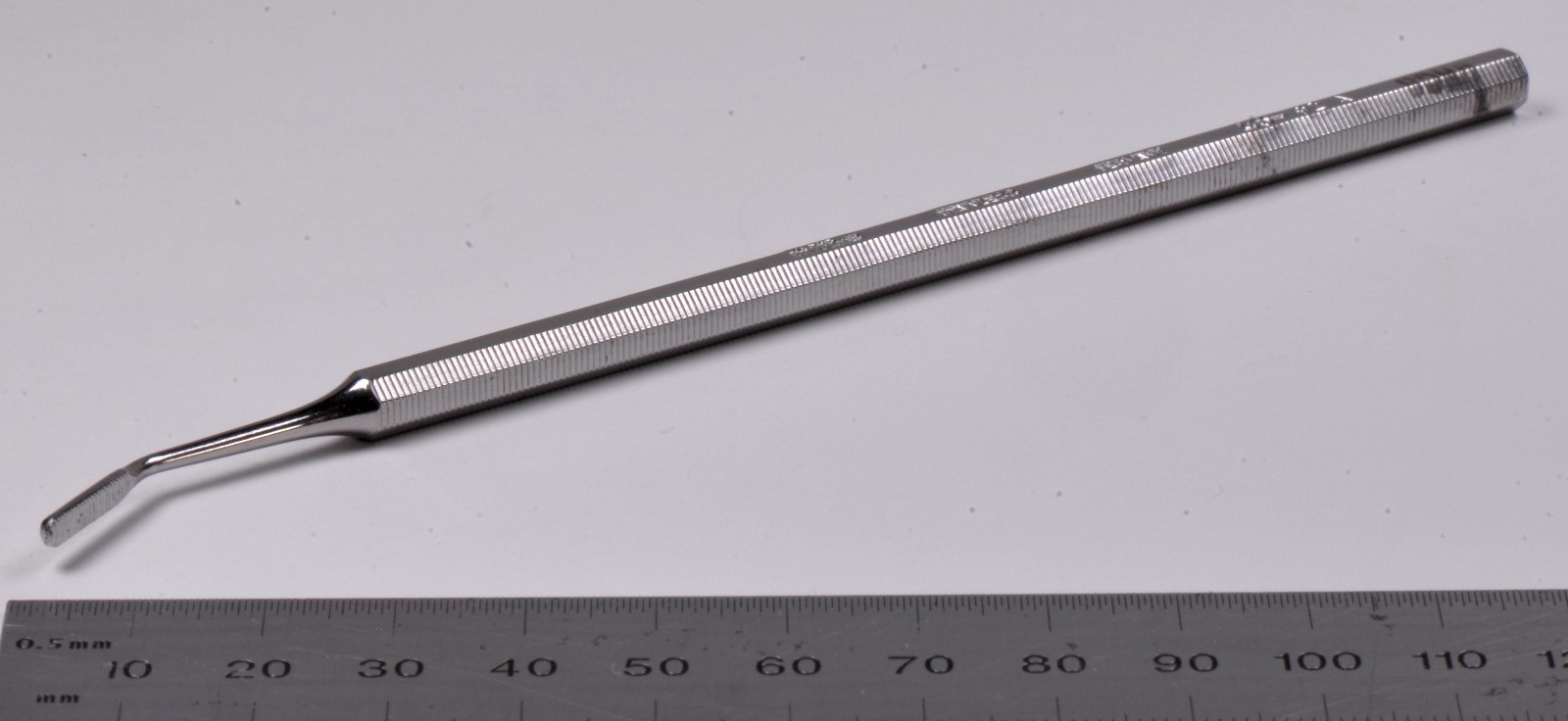 Miltex #40-92A Nail Packer 6¼” Single Ended Serrated Podiatry Germany Stainless