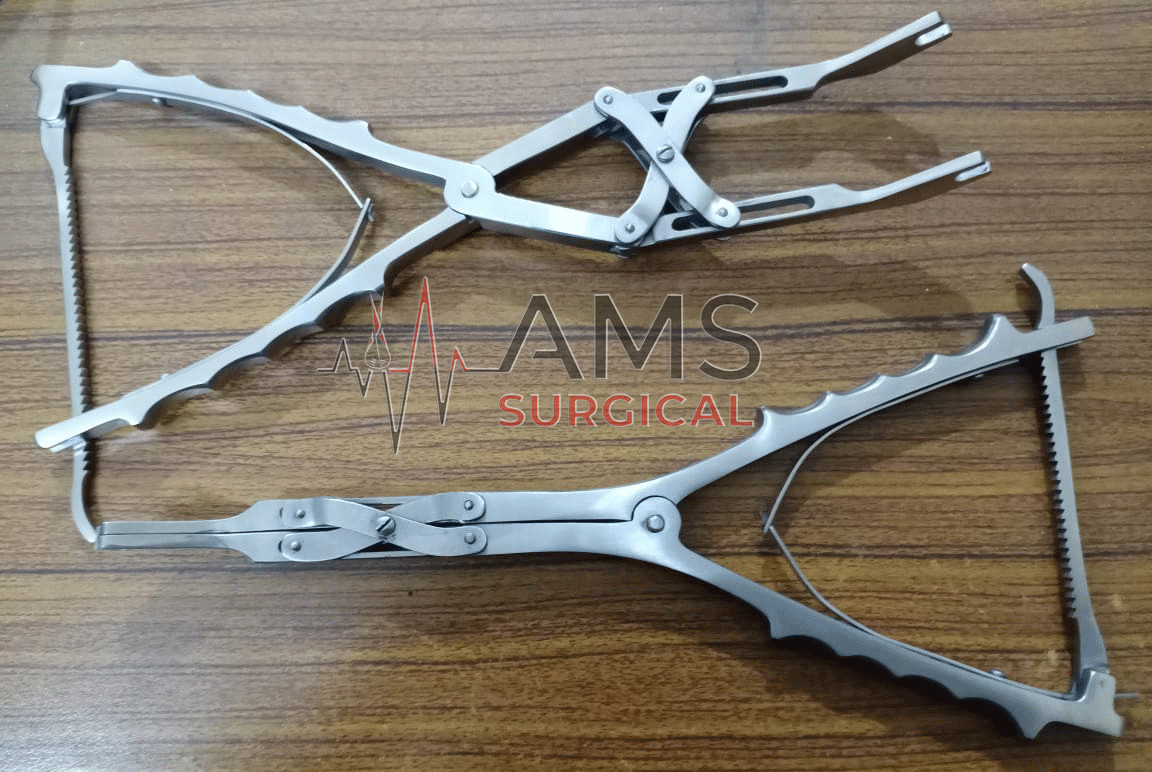 Rod Compressor Spine Orthopedic Surgical Instruments Set Of 2 Pcs
