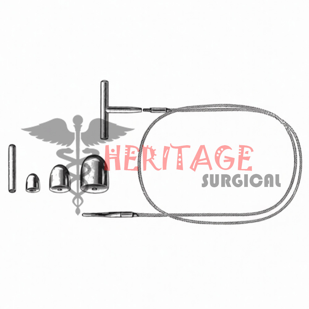 Nabatoff Vein Stripper Complete Set Surgical Instruments