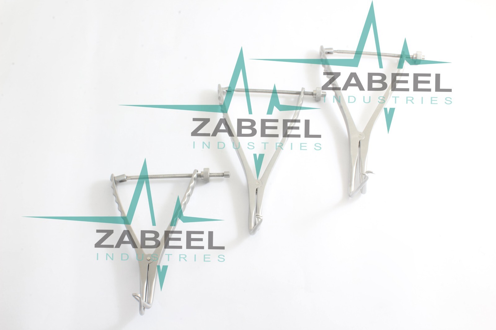 Set of 3 Stifle Distractor with Spinlock 15cm, 19cm, 21cm orthopedic Instrument