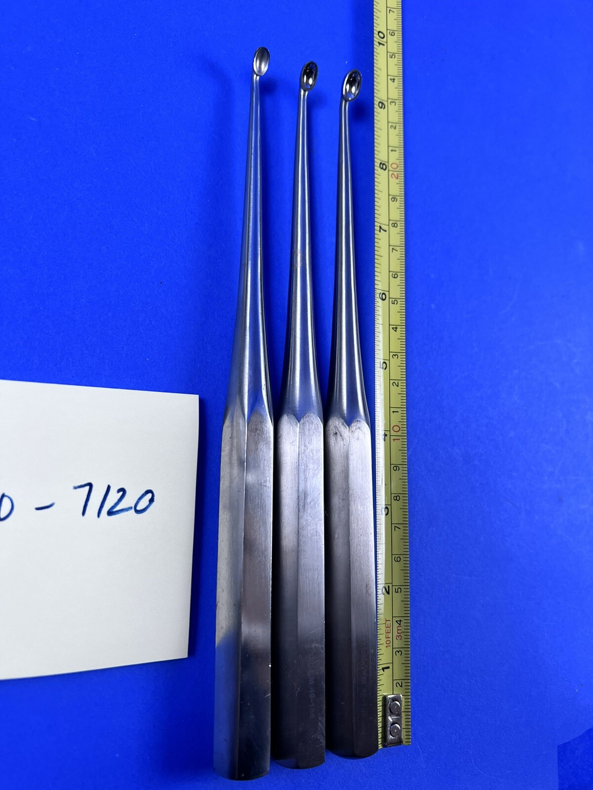 KMedic Brun Curette Lot of 3 sizes 3-5 KM49-155 KM 49-156 and KM 49-157 K-Medic