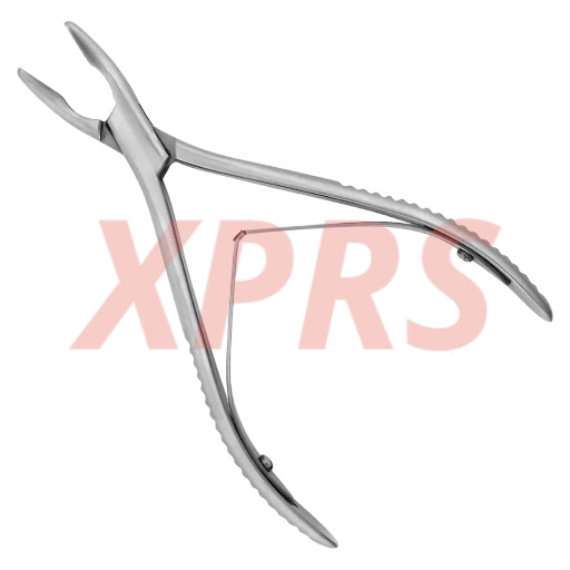 Mead Rongeur, 6.5″, Slightly Curved Jaws, 4×12 mm Bite, Pattern 1A, Premium
