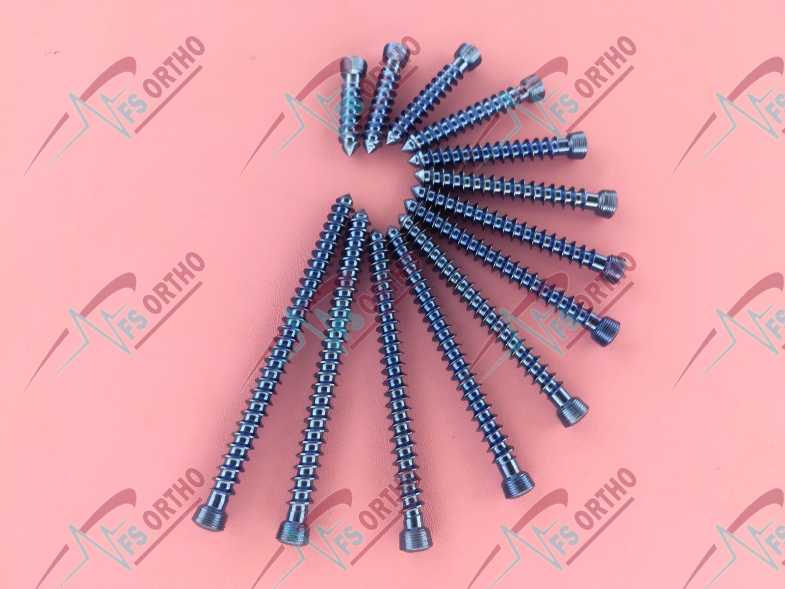 6.5mm Locking Cancellous screws full thread Screws Set of 151 pcs TT
