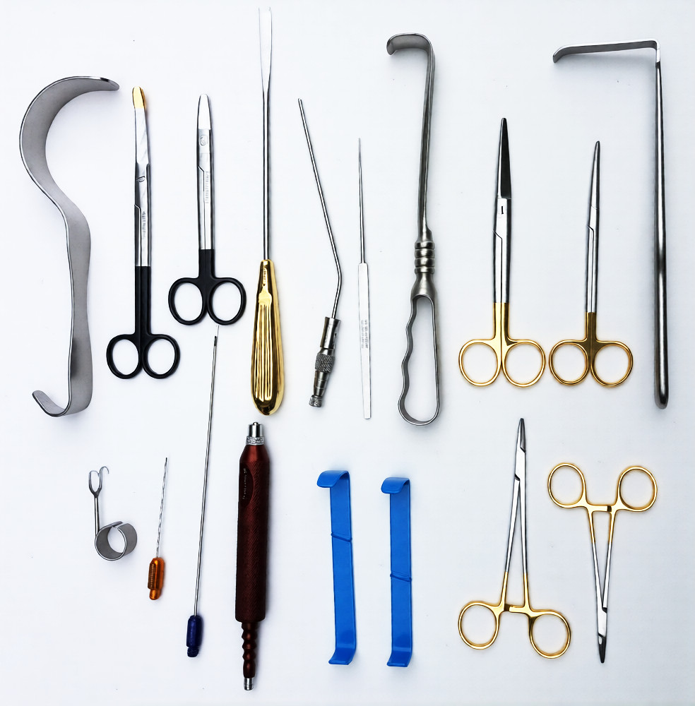 Premium 17-Piece Face Lift Instruments Set Elite Face Surgery reconstruct Tools