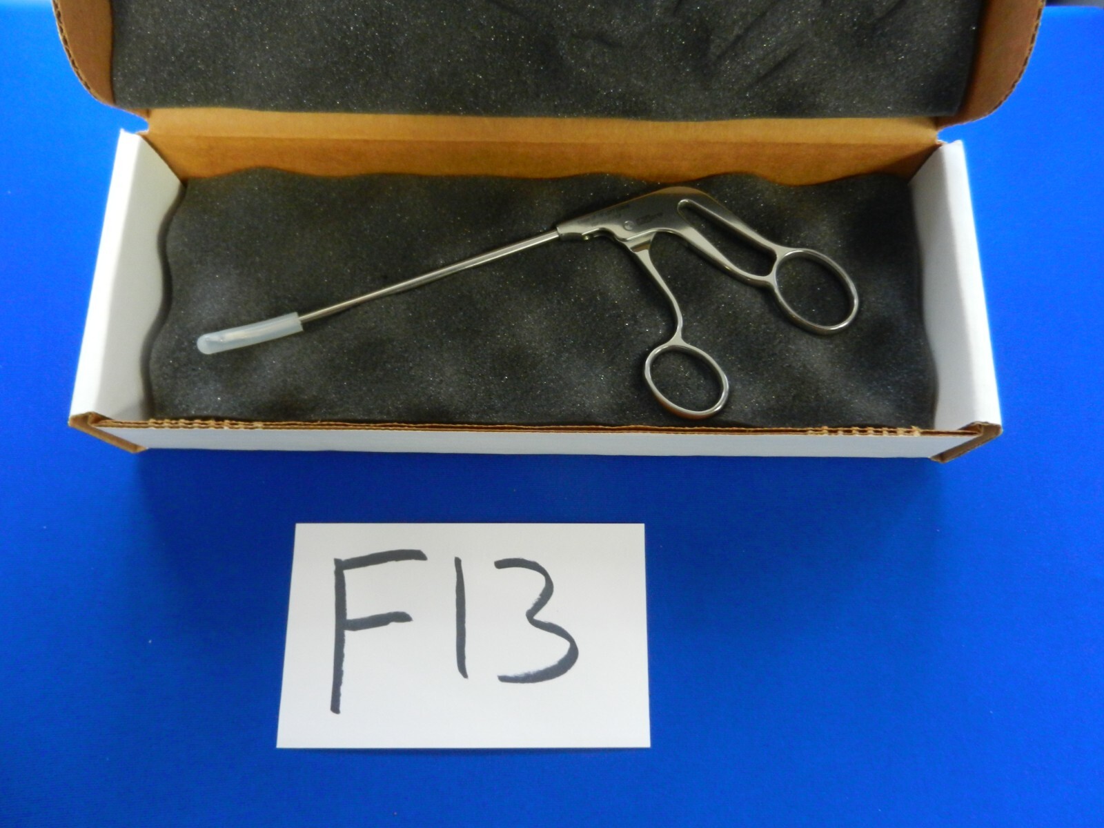 F13 Symmetry Surgical Arthroscopy Punch Up 15°, Curved Left, 3.6mm Bite