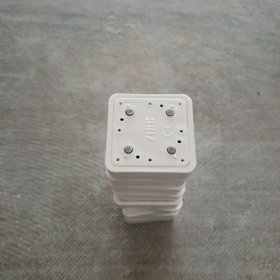 Lot 10 Microban Zirc Magnetic Dental Bur Holder 1½” White