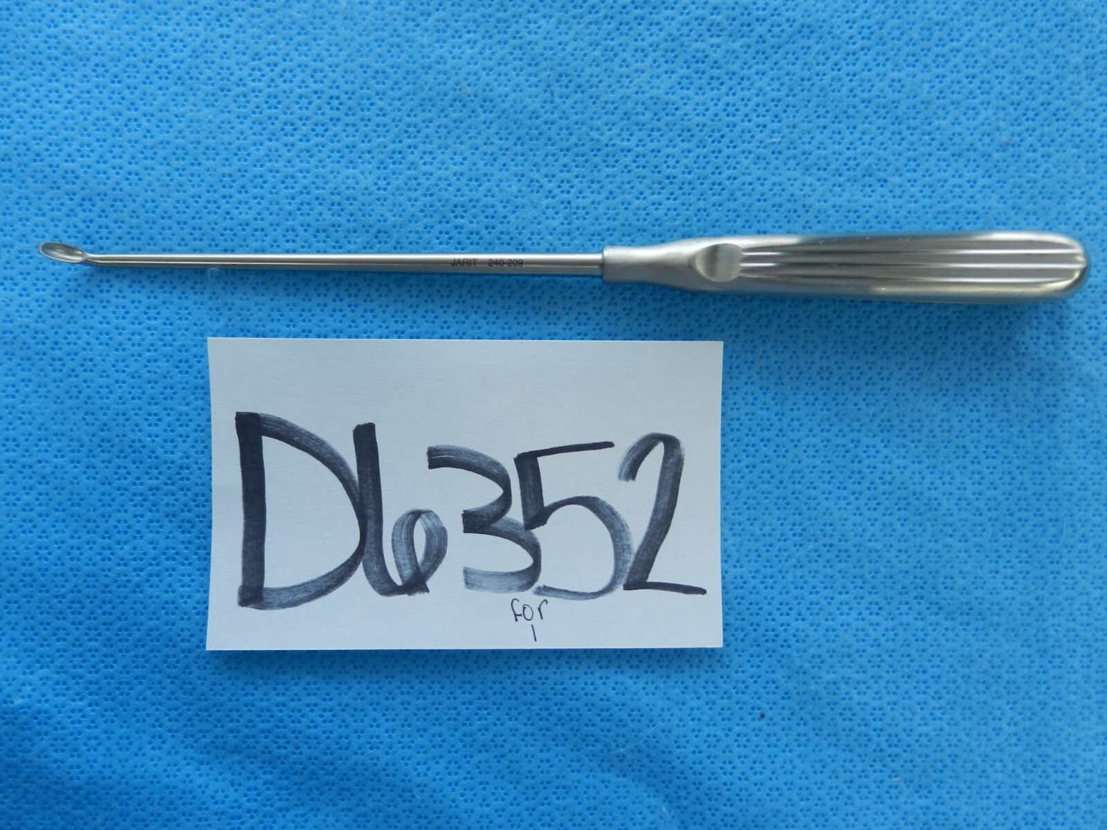 D6352 Jarit Scoville Angled Orthopedic 4x10mm Cup 25.4cm 240-209