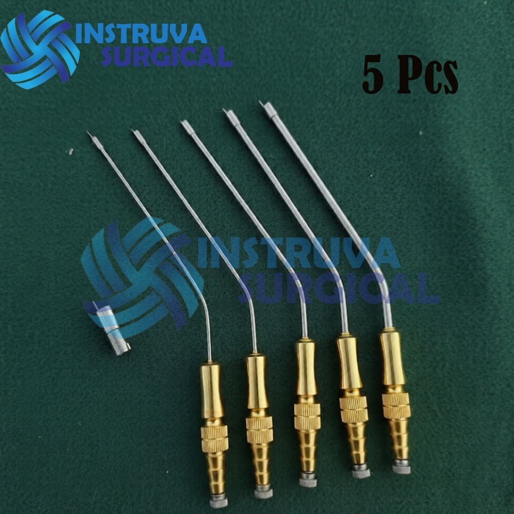 Frazier Suction Tube With Atraumatic Tip 6 To 14FR 5 PCs Set Surgical Instrument