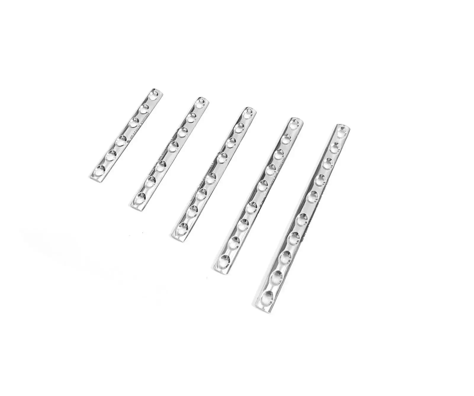 One Third Tubular Plates 3.5mm Set of 18pcs Veterinary Instrument SS