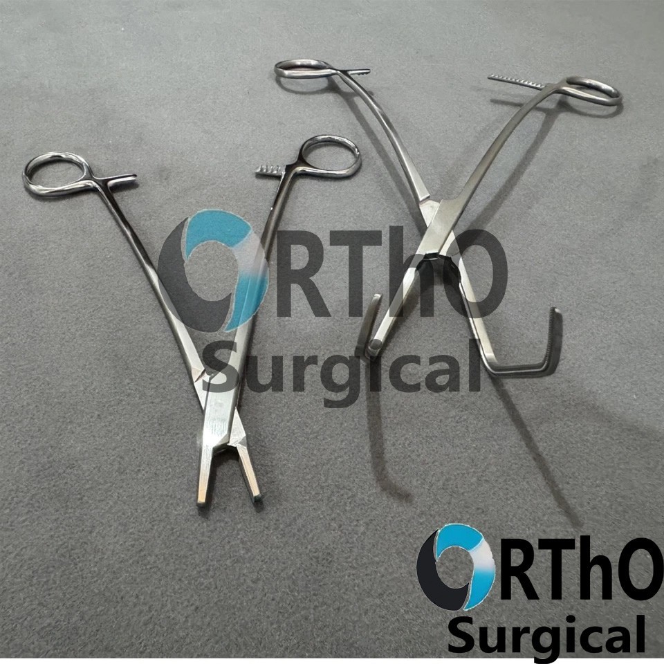 DeBakey Tangential Occlusion Clamp, TC Sternal Wire Twister 8″ Needle Holder