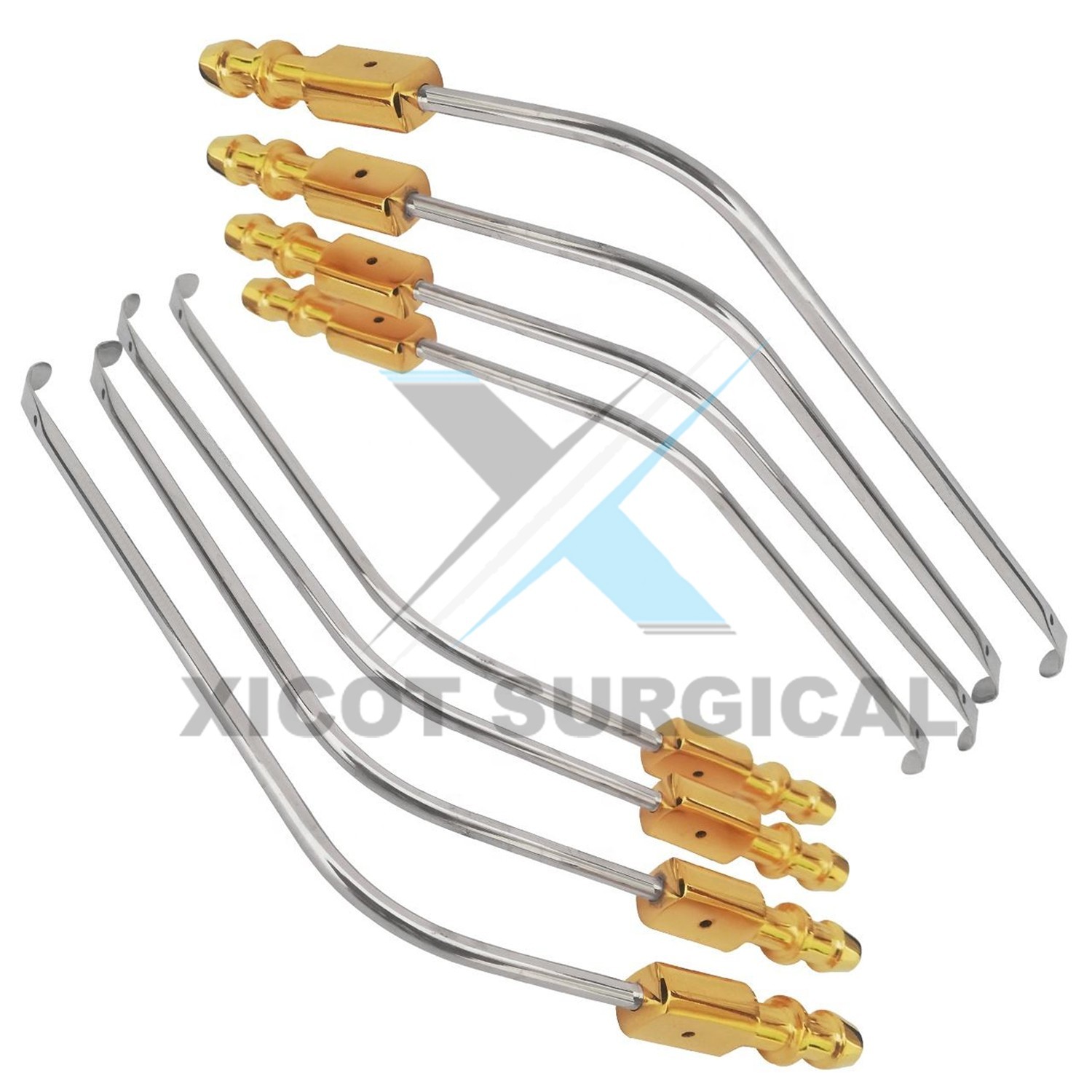 21.5cm Love Nerve Root Retractor with Suction Tube Professional Neuro Spine