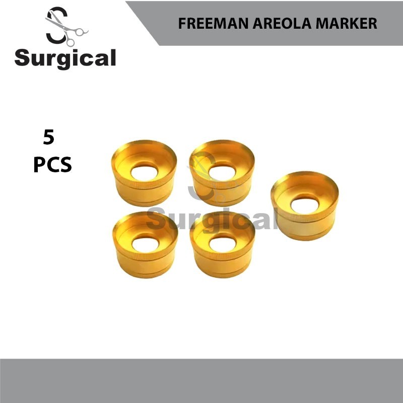 Freeman Areola Marker Set | 5 Pcs | 36-45mm | Breast Surgery Instrument