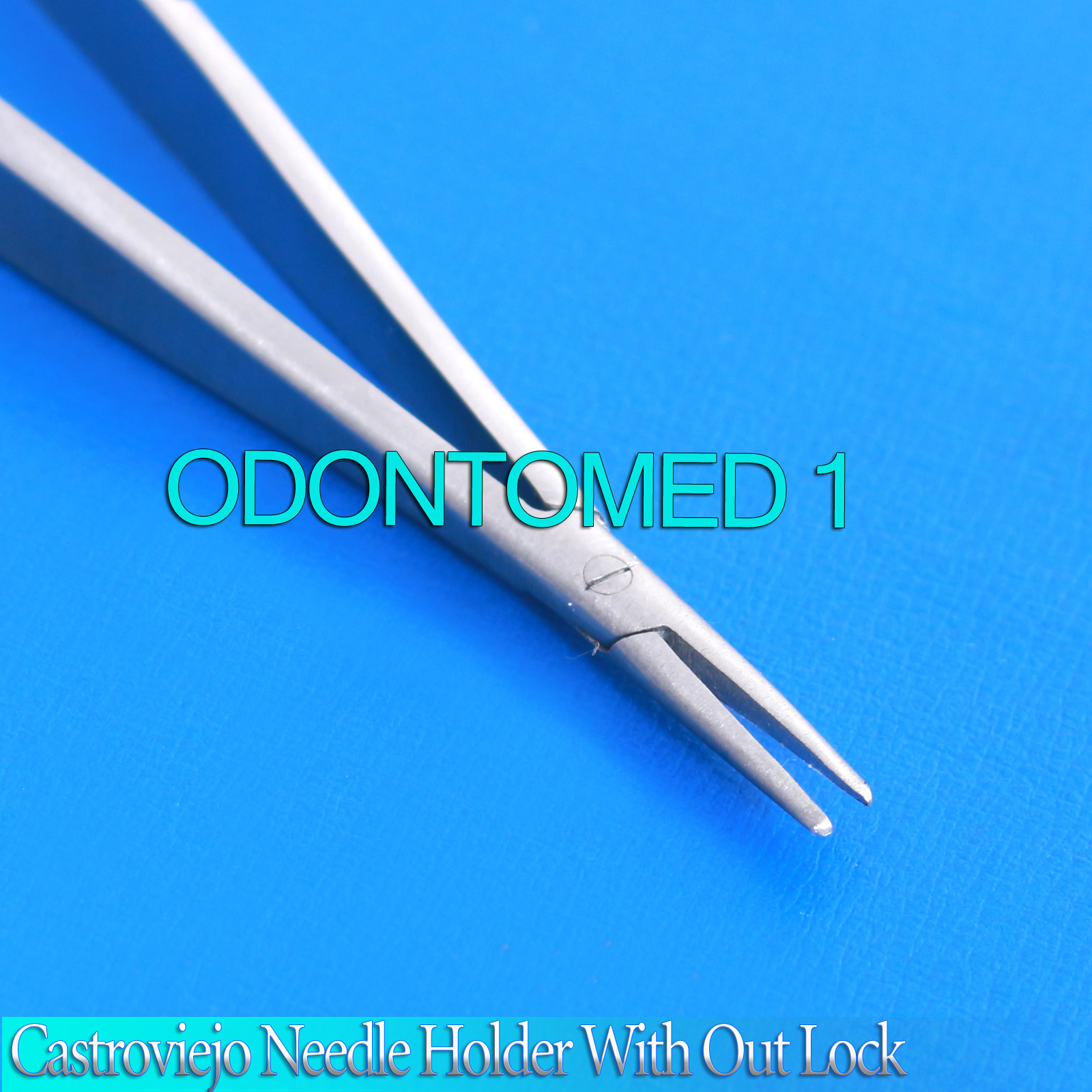 Castroviejo Needle Holder 5.5″ Straight Without Lock Surgical Instrument
