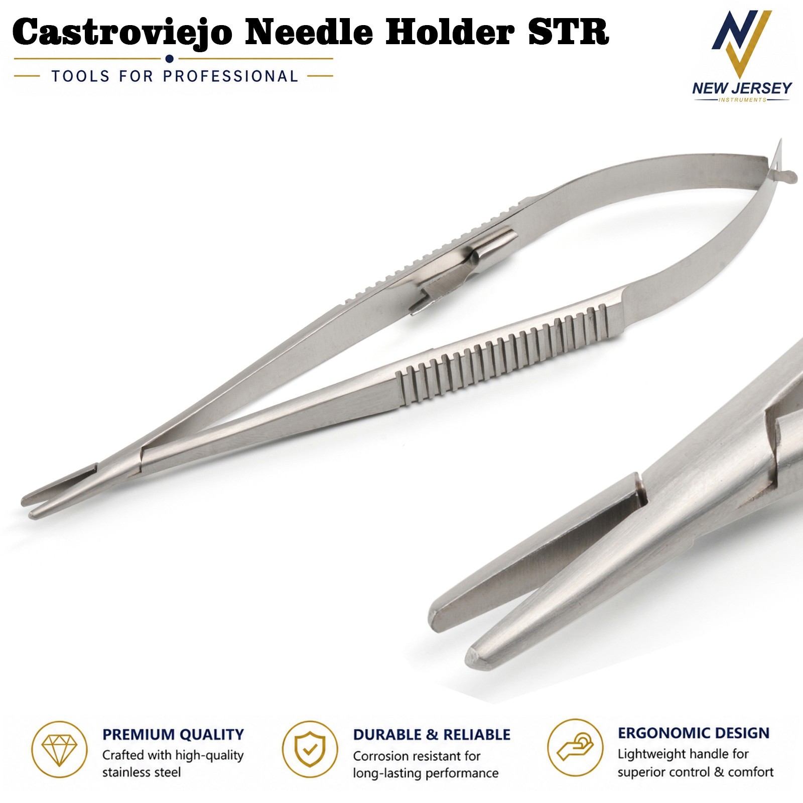 Dental Micro Surgery Instrument Surgical Tweezer Dissection Scissor Forceps Tray