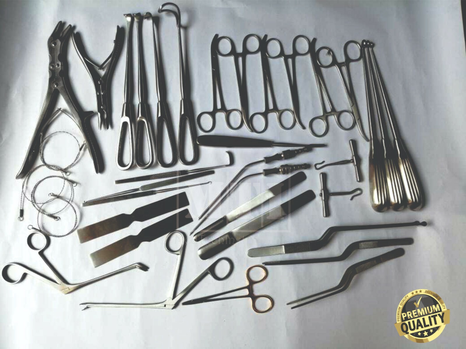 Basic Craniotomy Set of 40 Pcs Surgical Spine Orthopedic Instruments