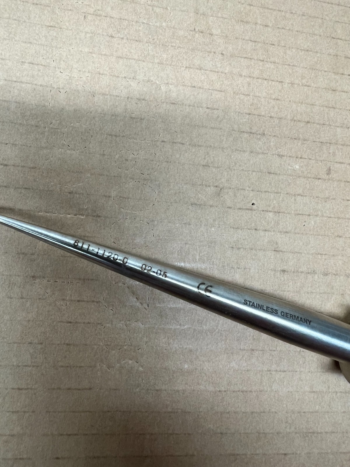 Life Instruments Bone Curette 811 1120-0, Stainless Steel