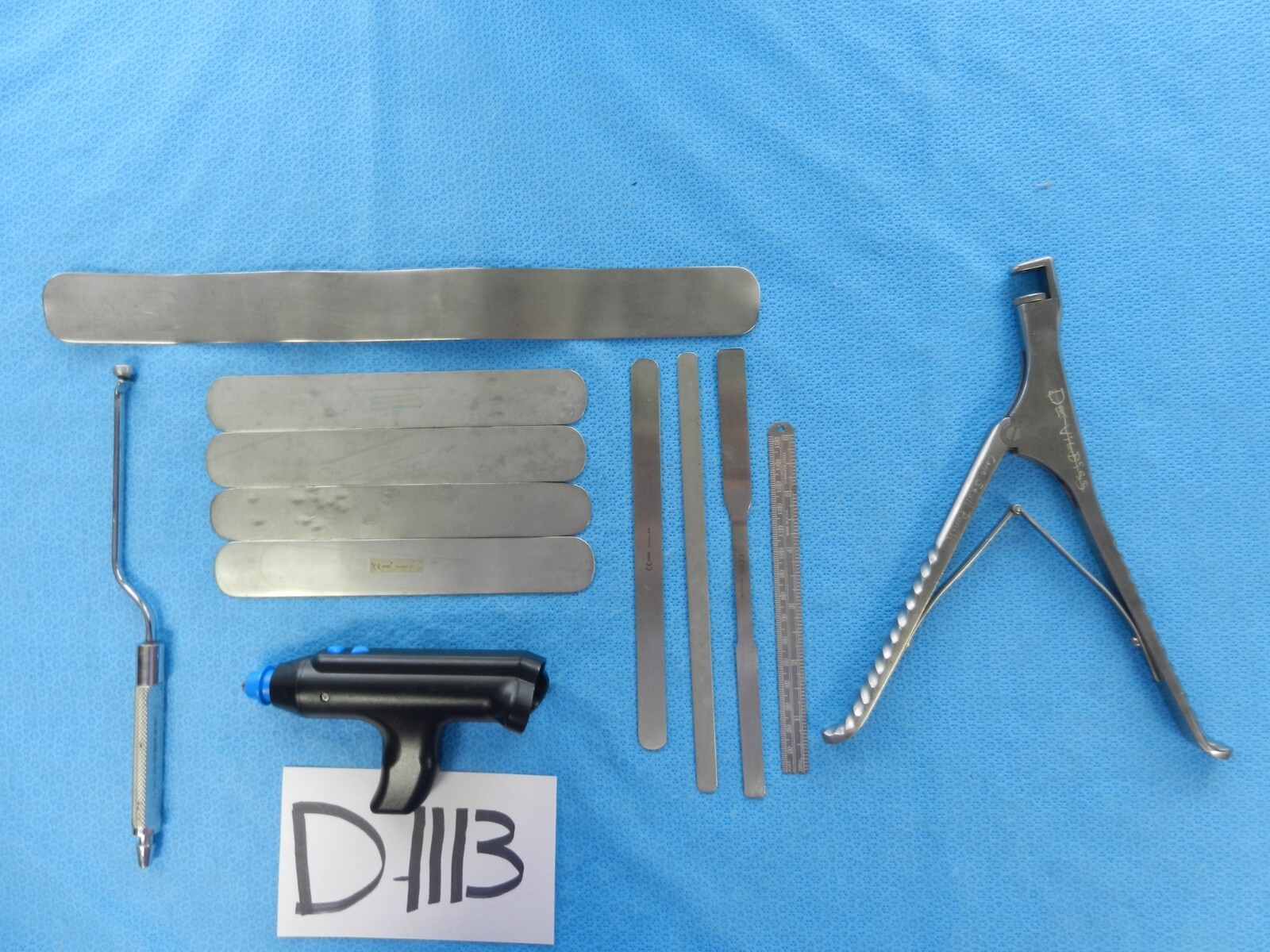 D7113 Codman Neuro Surgical Instruments Lot of 11 Approx. 14-33cm