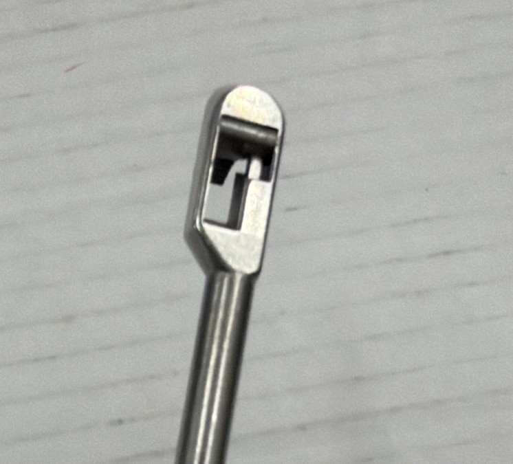 Shutt Linvatec C3007.0 Retrograde Arthroscopy Forceps Left Side Backbiter 3.4mm