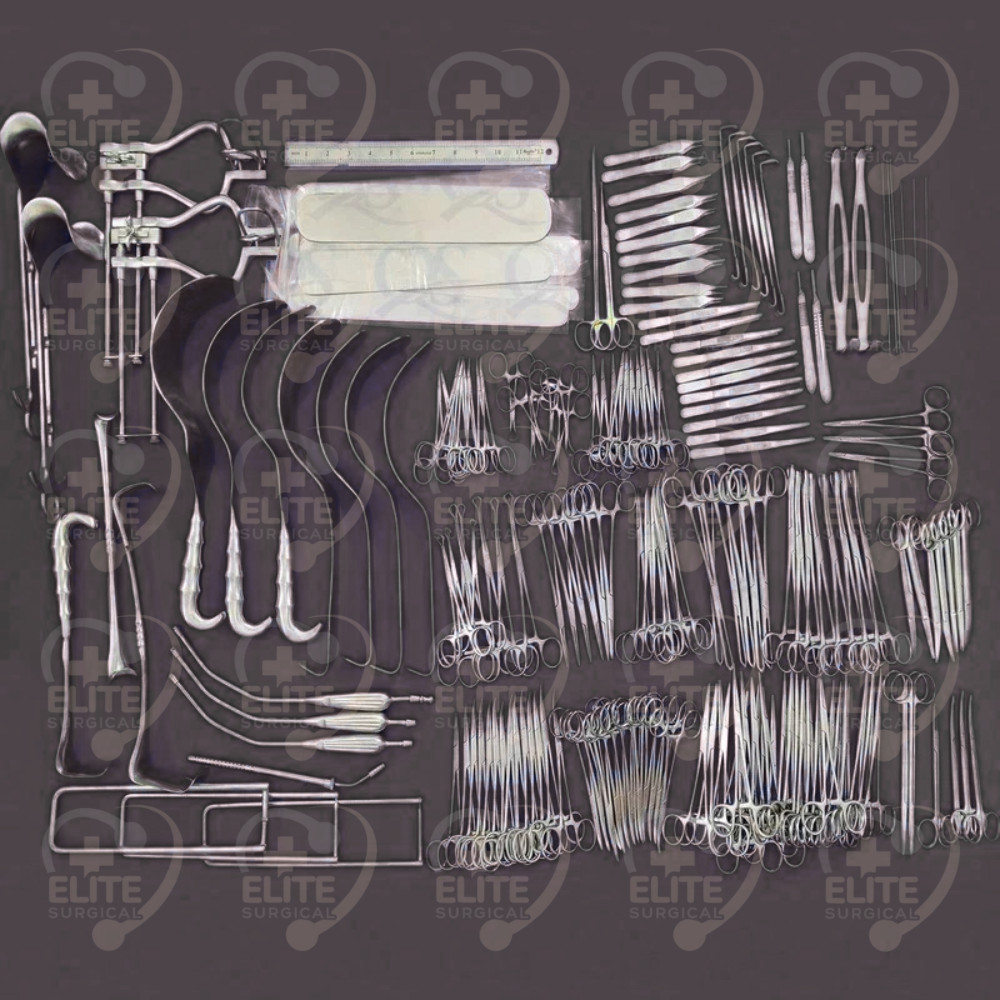 197 pcs new Laparotomy Surgery Set – Surgical Premium Quality Instruments