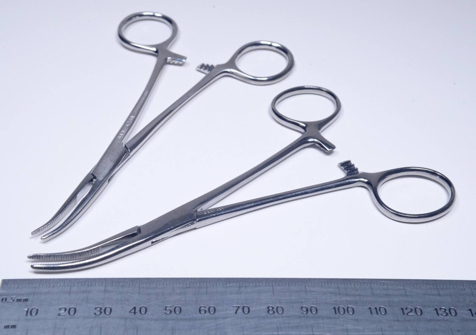 2x Dandy Scalp Hemostatic Forceps 5½” Stainless Steel Surgical Sklar Dittmar