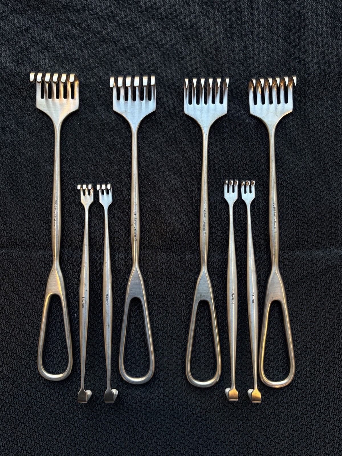 66 Piece V. Mueller General Surgical Instrument Tray w/ Case
