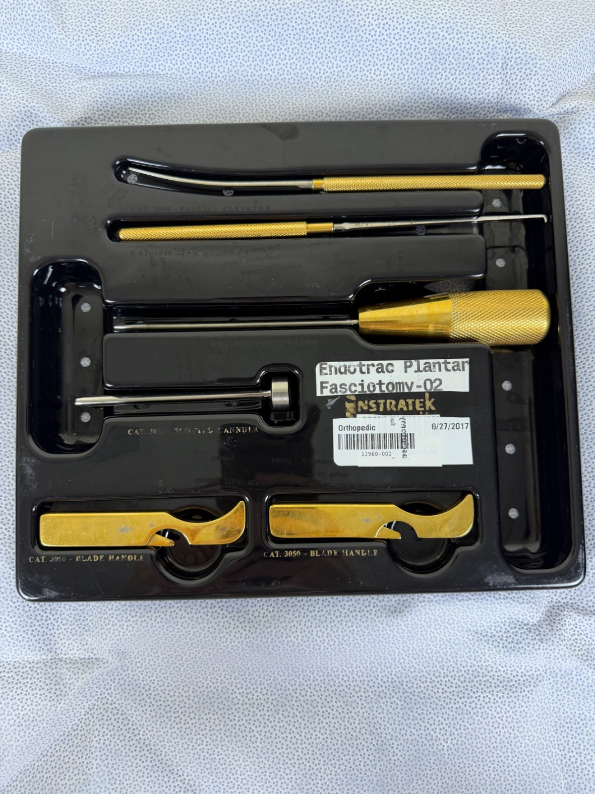 Endotrac System Endoscopic Plantar Fasciotomy Set