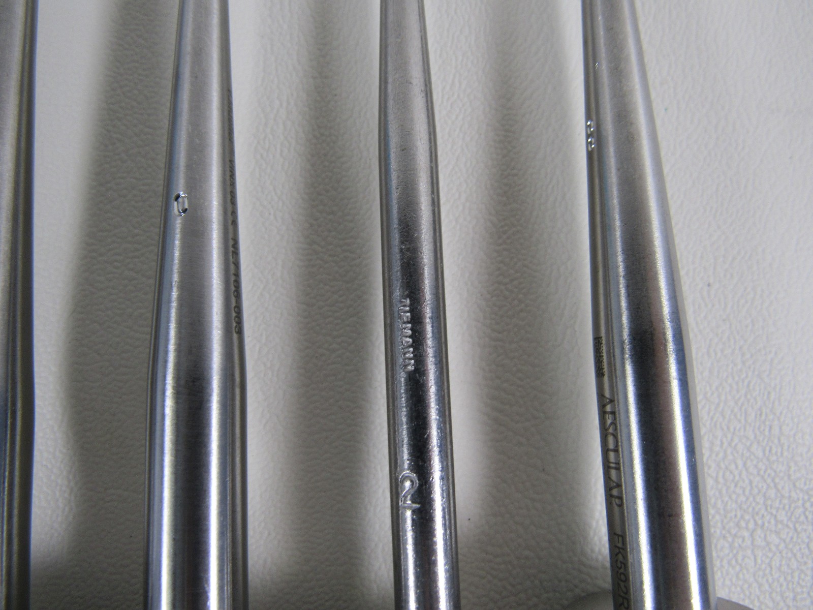 Cobb Bone Curette Straight & Angled Aesculap Mueller Tiemann Ortho Lot of 7