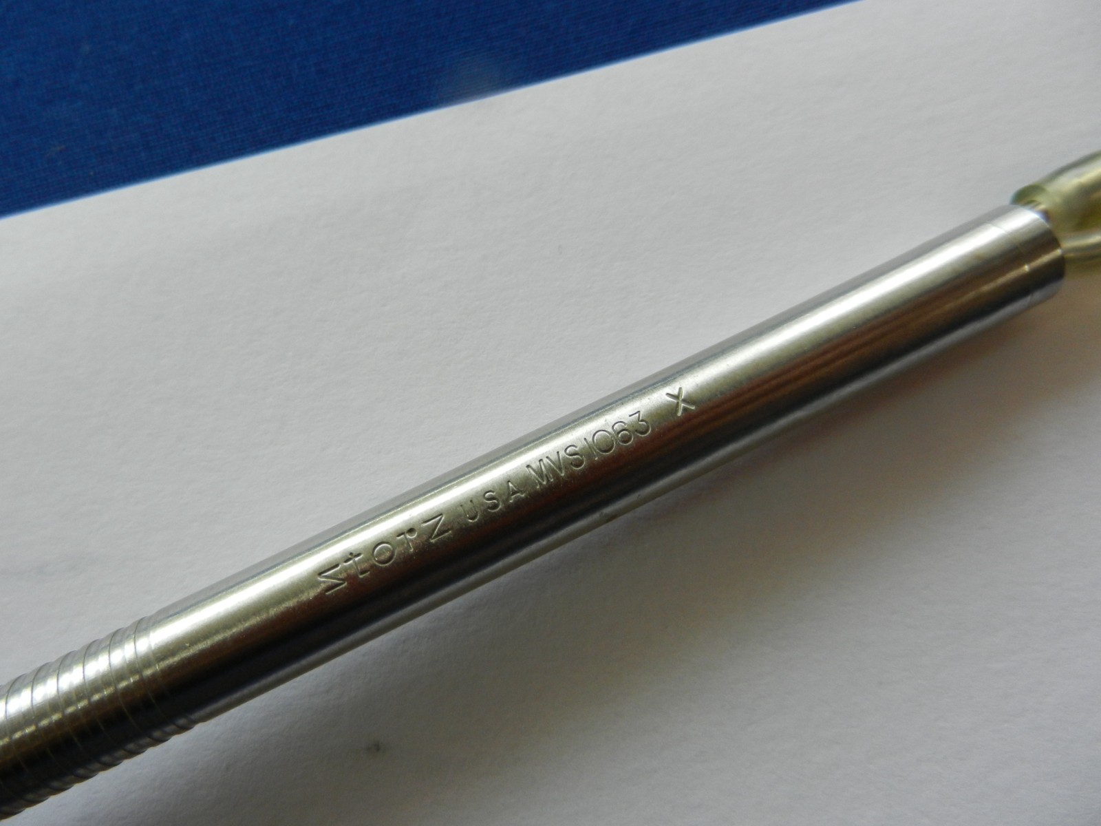 E7306 Storz MVS1063X Straight Irrigating Handpiece