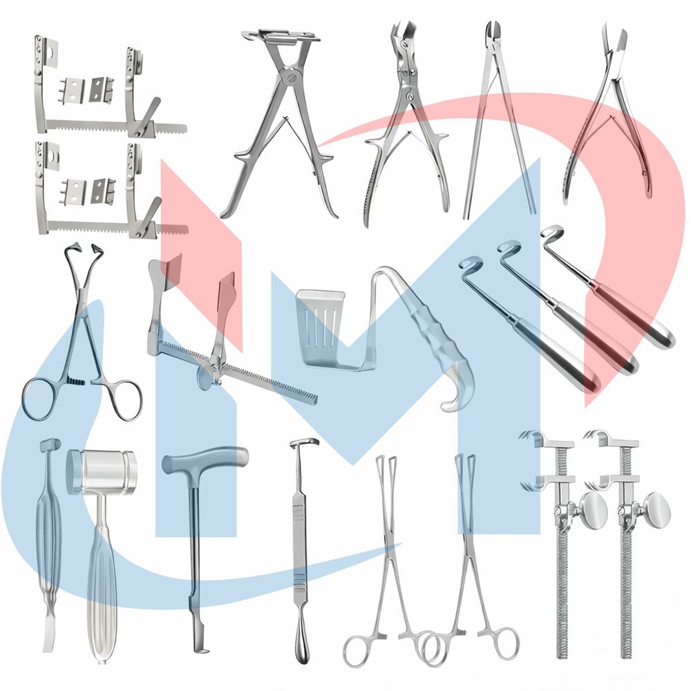 Chest Instrument Set of 21Pcs, Chest Surgery Set Thoracic surgery set