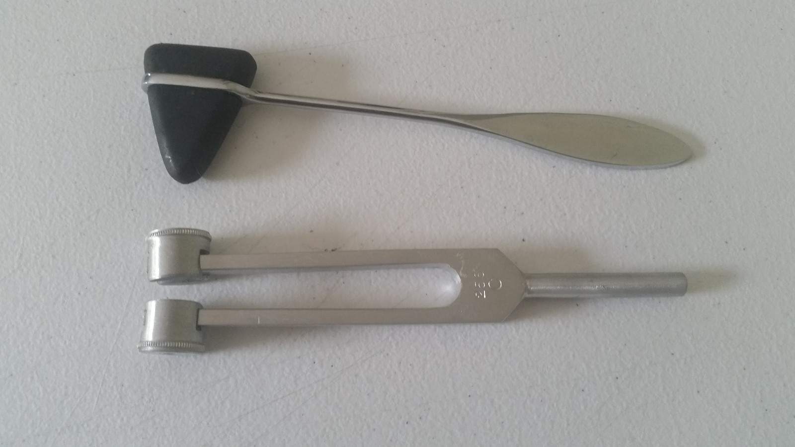 Hammer +Tuning Fork 256C ENT Surgical Medical Instruments Exam Diagnostic Tools