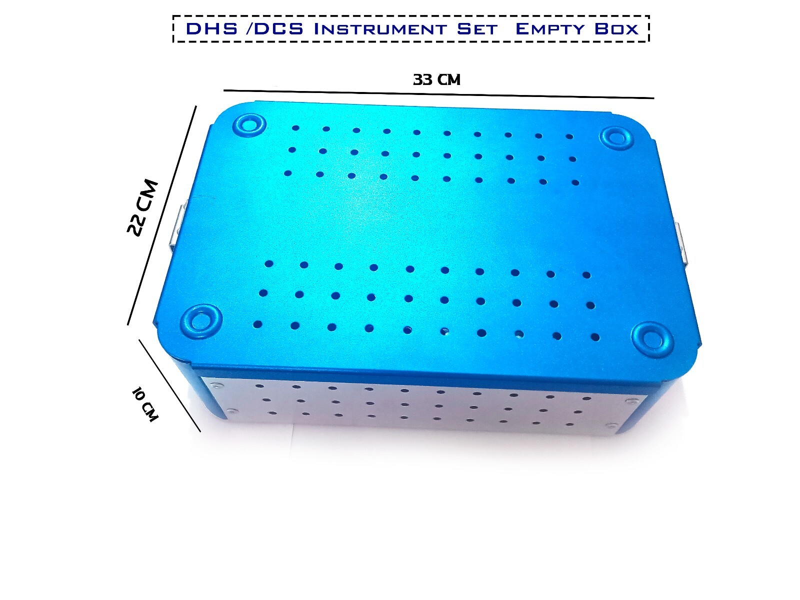DHS /DCS Instrument Set Triple Tray Empty Box