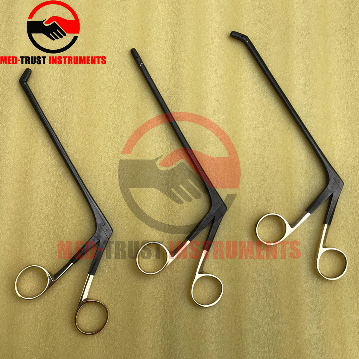 Caspar Intervertebral Disc Rongeur 3Pcs Quality Orthopedic Spine Instruments Set
