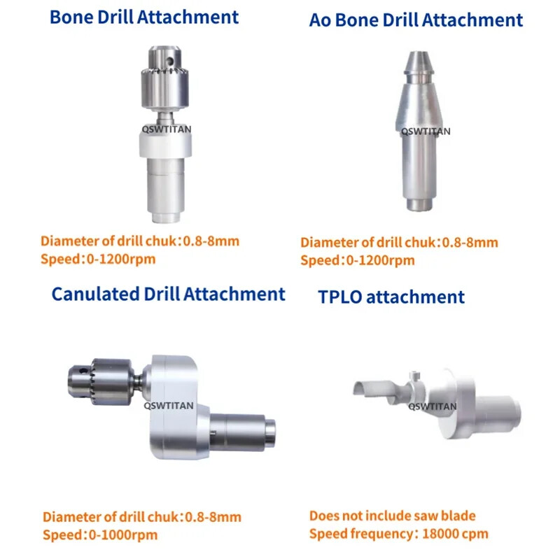 Multifunctional Electric Bone Drill Saw Adapter Orthopedic Surgical Instruments