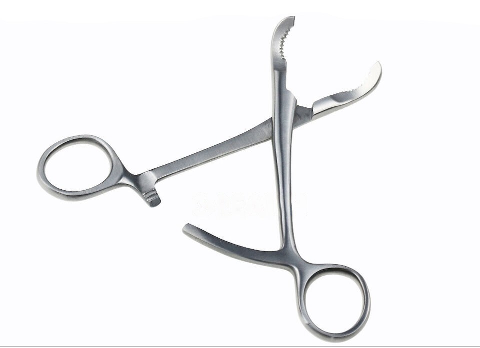 Toothed Phalanges Reduction Forceps Bone Holding Forceps Autoclavable