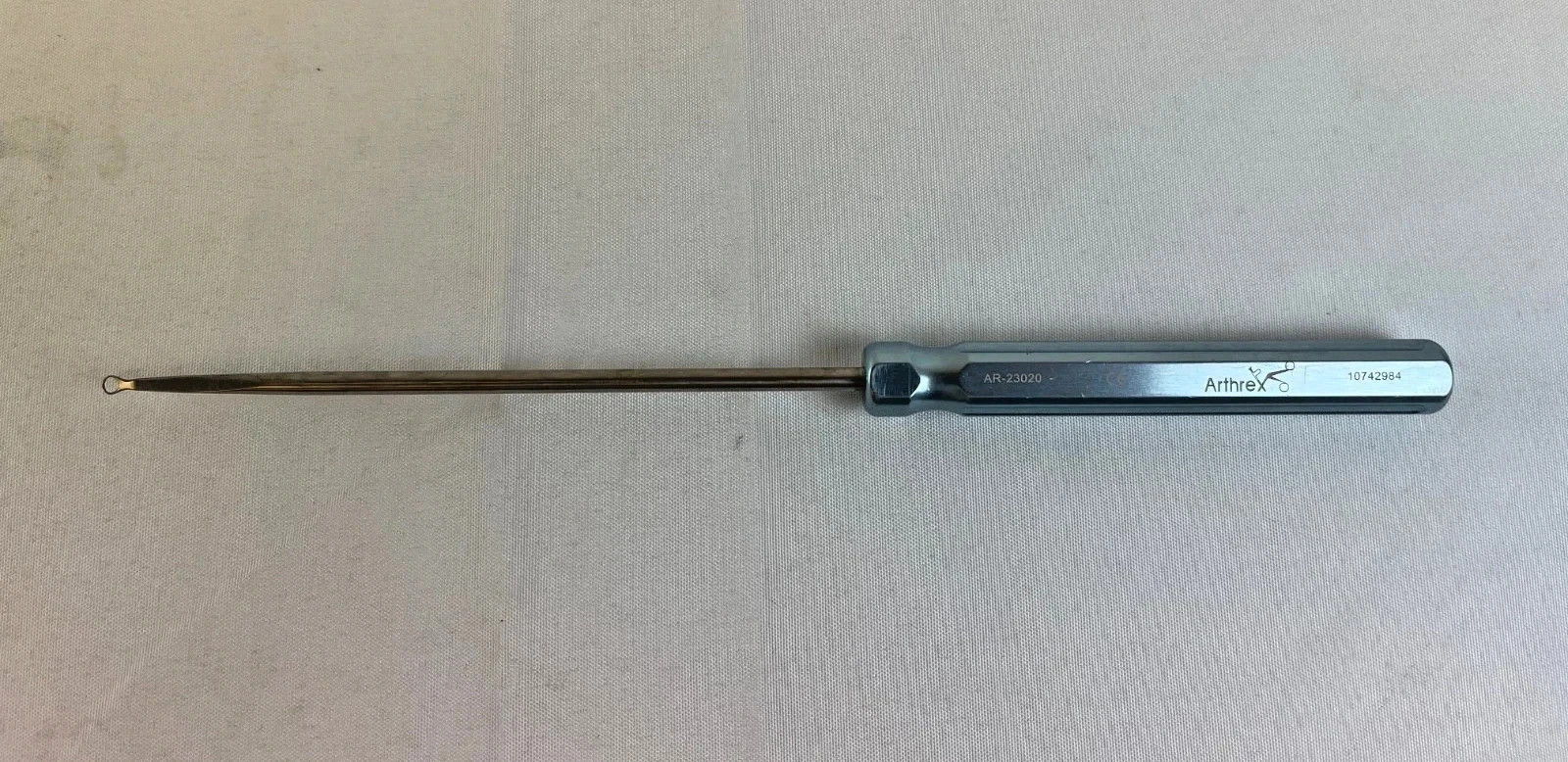 Arthrex AR-23020 D-Curette Both Sides Cut 3.4mm x 150mm Arthroscopy Orthopedics