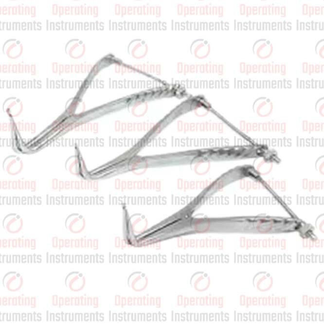 Set of 3 Stifle Distractor with Spinlock 15cm,19cm,21cm orthopedic Instruments