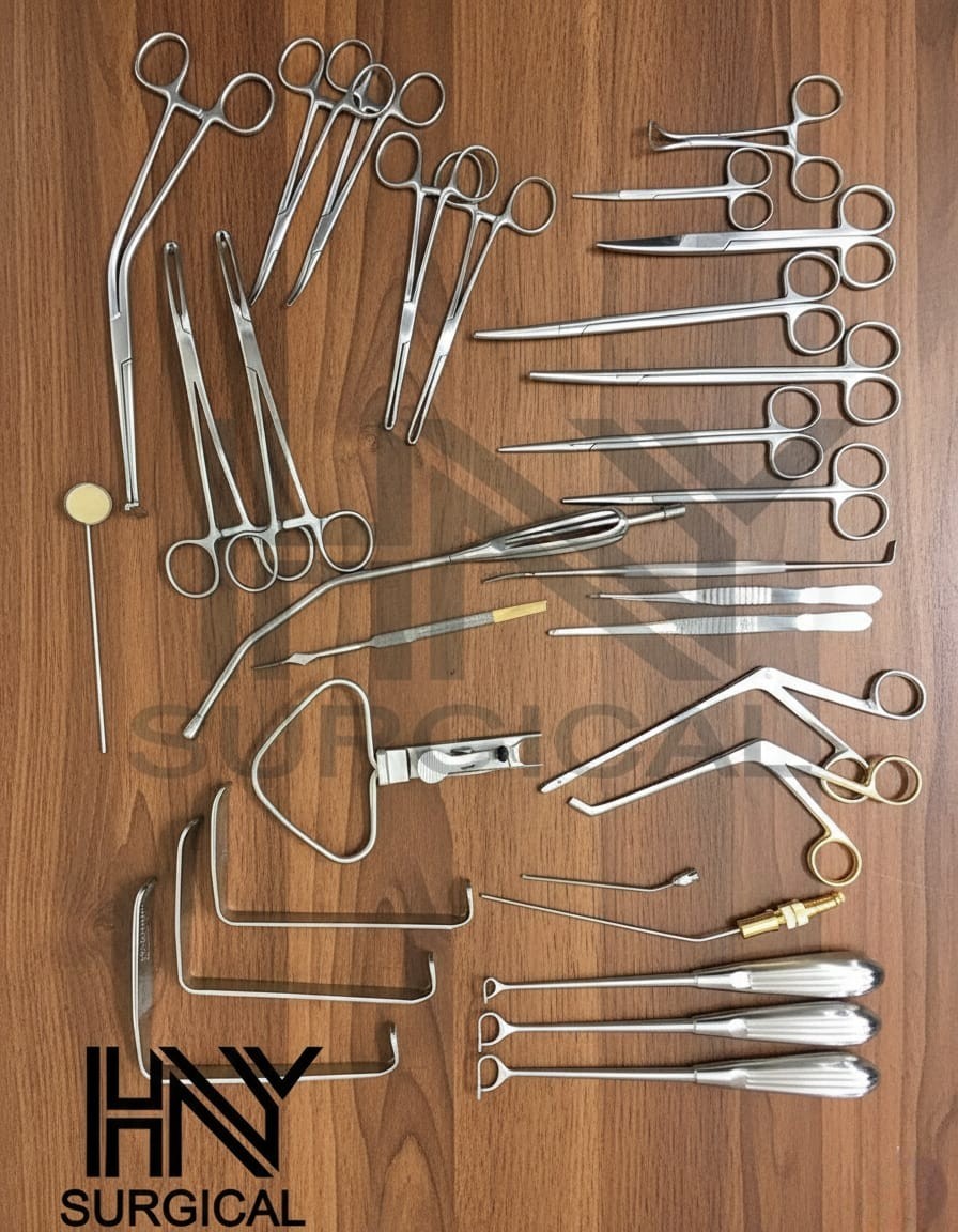 Tonsil & Adenoid Tray 30 Pcs Set Surgical Instruments High Quality