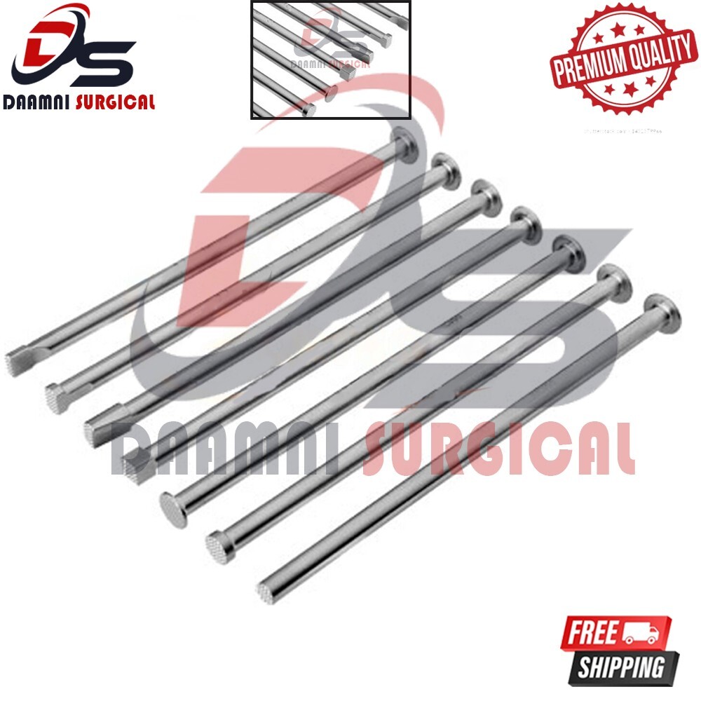 Bone Graft Impactor Set Of 7 Pcs Orthopedic Lumber Cervical Surgical Instruments