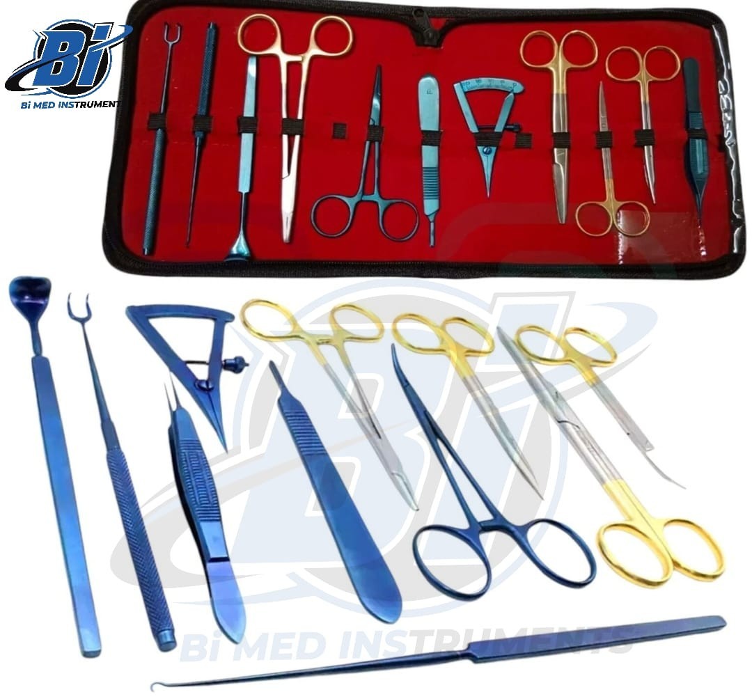 Set of 11 PCS Blepharoplasty Kit Plastic Surgery High Quality Instruments Kit