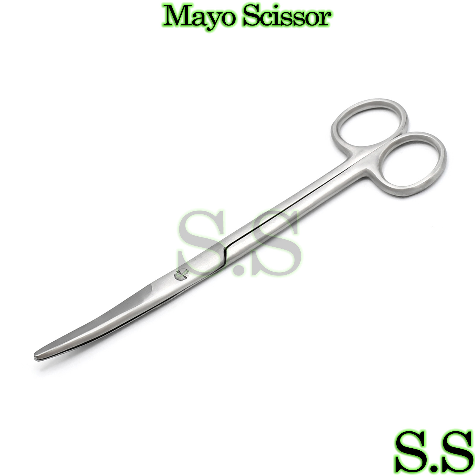 Mayo Scissor Surgical Dental Veterinary Instruments 6.75″ Curved