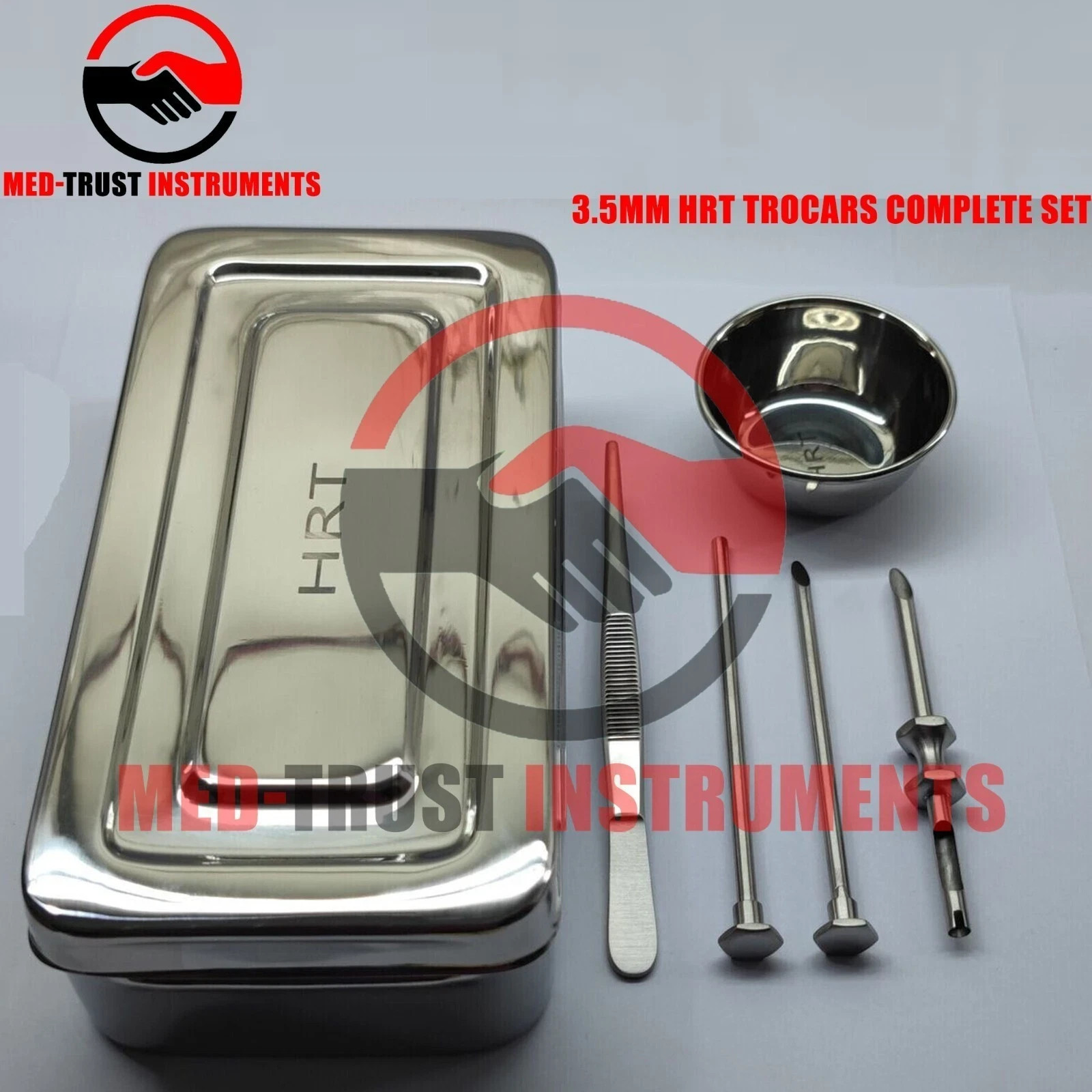 HRT Trocar 3.5mm Hormone Replacement Pellet Insertion Trocar Set