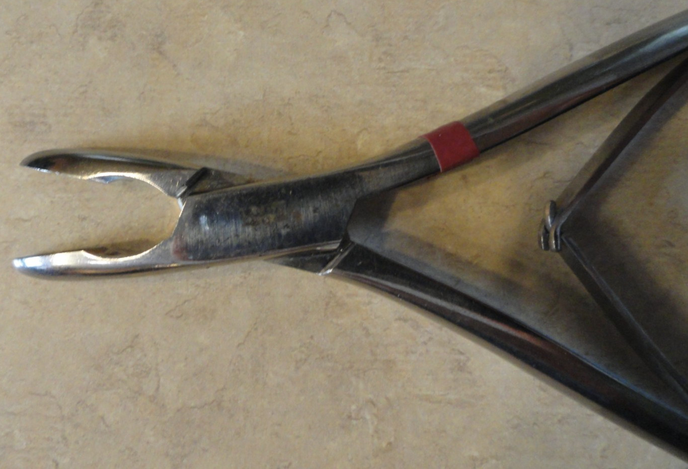 Karl Storz Surgical Bone Rongeur Hartmann Curved N1465 Stainless Germany