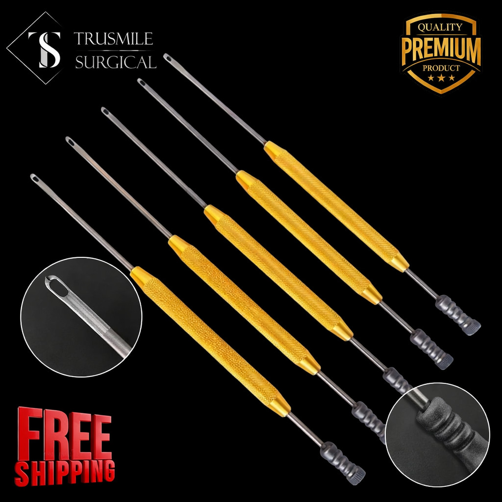 5pcs Freer Septum Periosteal Elevator With Suction 2.5mm, 19cm (7½”) ENT