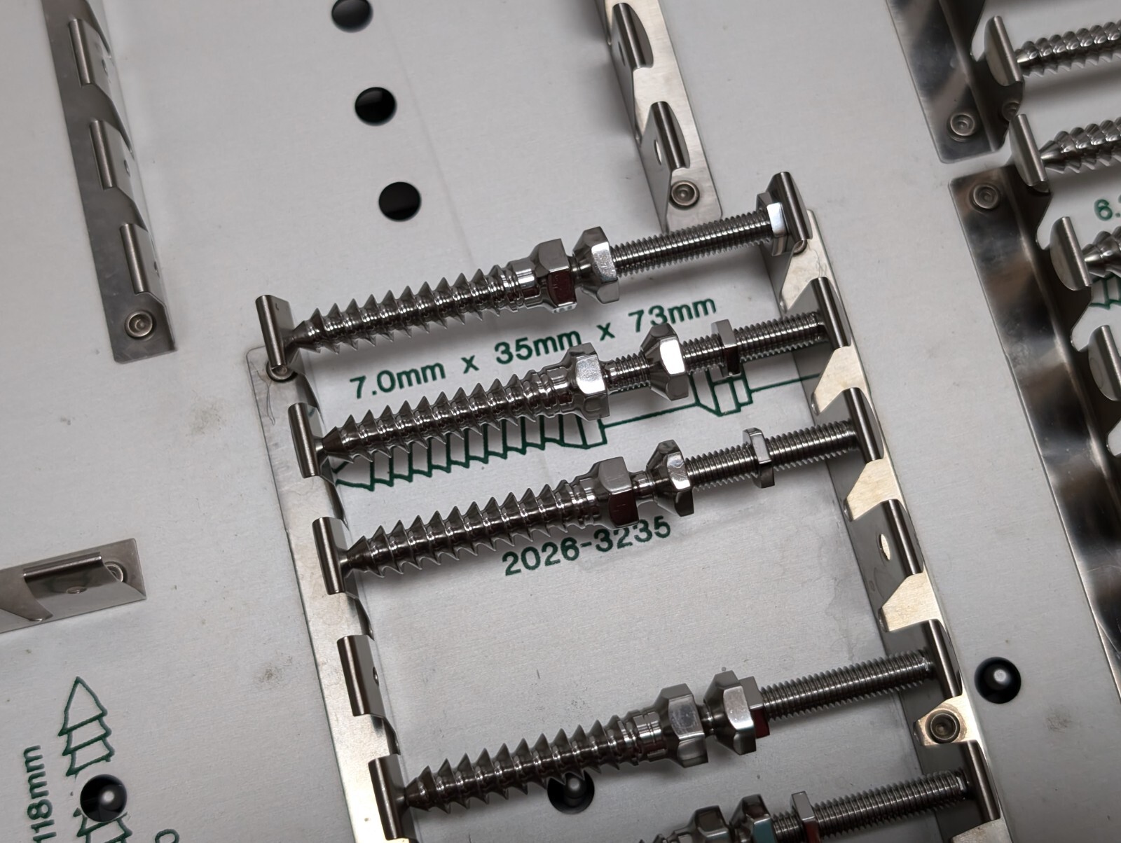 ACROMED 2025-990 VSP Implant Set (USED).