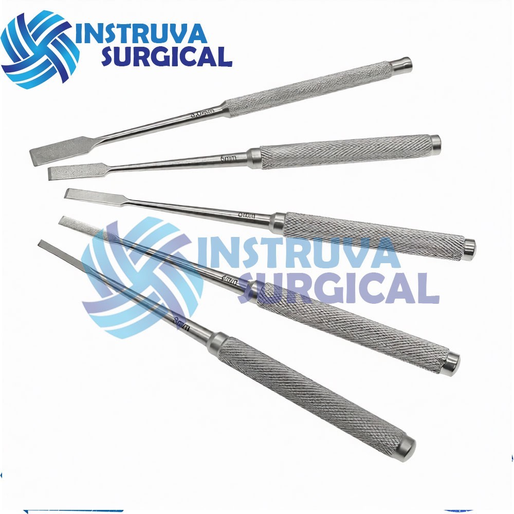 Bone Osteotomes set Stainless Steel Veterinary Orthopedics Instruments