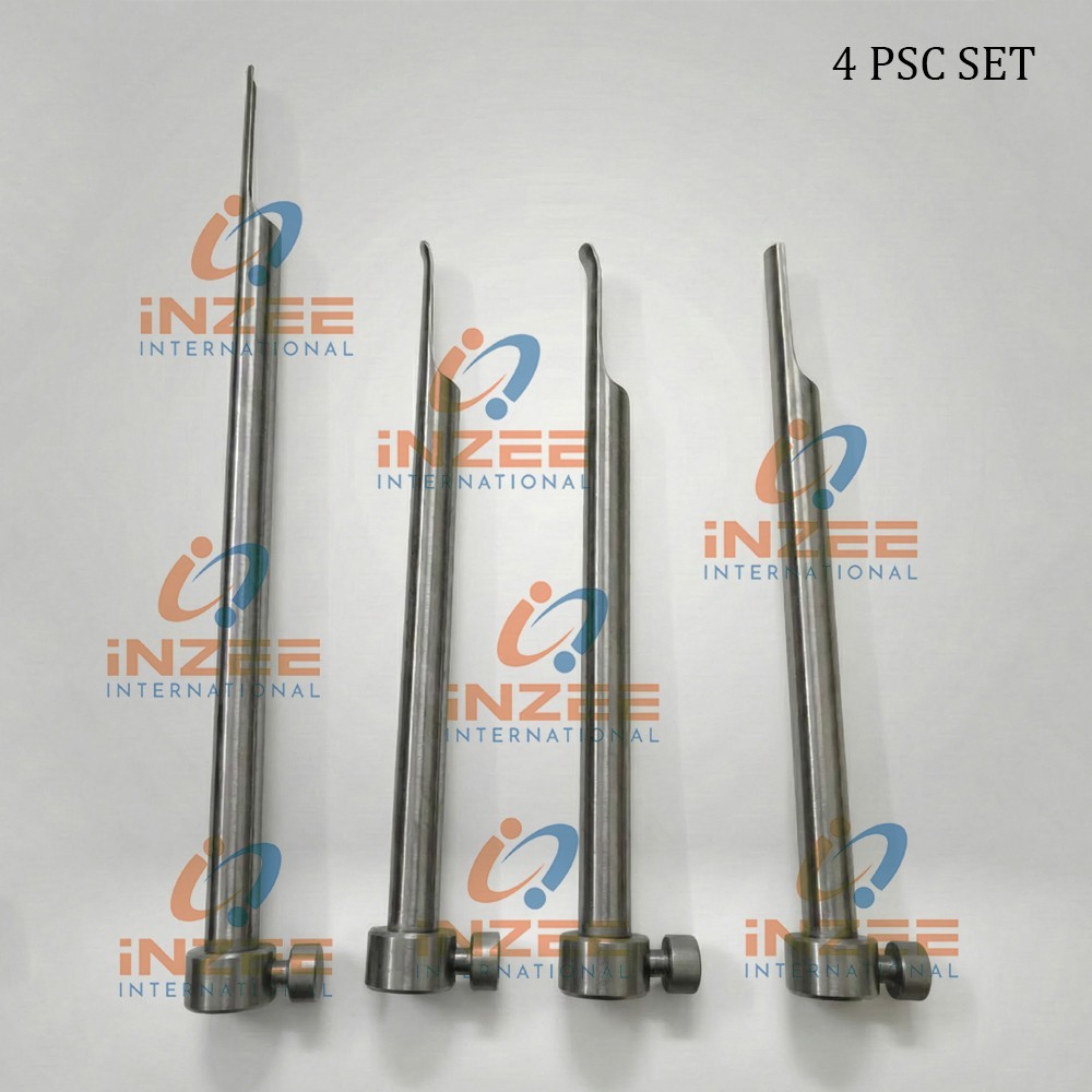 4 Pcs Scope Retractor Set | Endoscopic & Spine Surgery High Quality Instruments