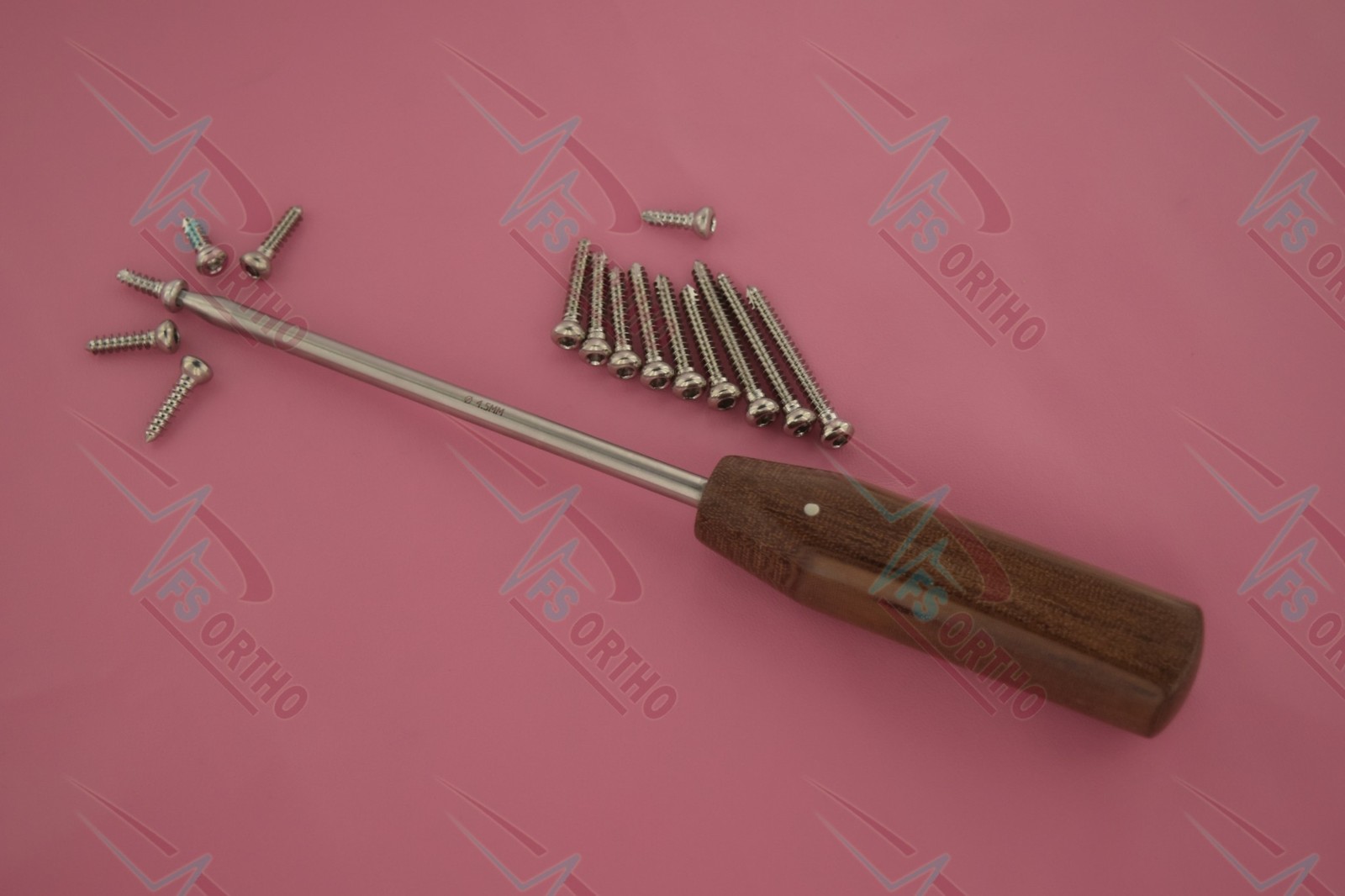 Corticals 4.5mm Screws Self Tapping Stainless Steel 316L 180 pcs