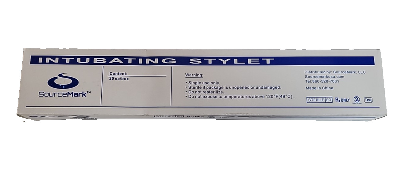 SourceMark LLC Intubating Stylets Intubating Stylet 14FR – M0914 QTY20 EXP 07/29