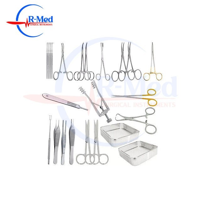 Cut Down Pediatrics Set 23 PCs Pediatrics Set General Surgery Instrument
