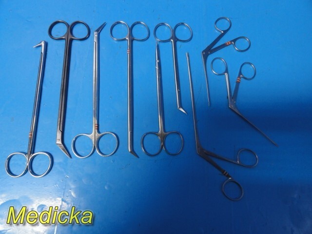 V. Mueller Codman Scanlan Jarit Pilling Storz Microvascular SURGERY SET ~ 35635